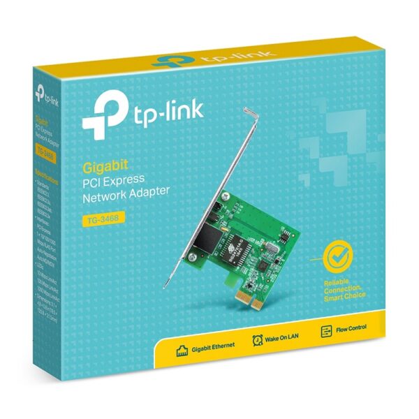 adaptador de red tp link ne pcie g lan tg 3468 10/100/1000