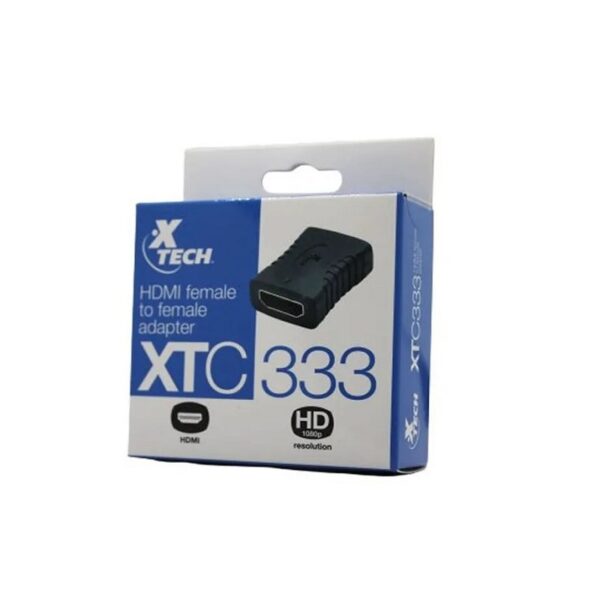adaptador xtech hdmi h h xtc 333 1080p negro
