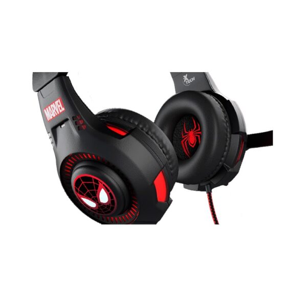 auricular xtech headset xth m541sm spiderman 3.5mm/1jack/negro