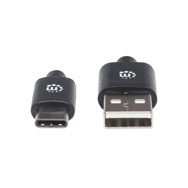 cable usb/usb c manhattan 2mt 354929