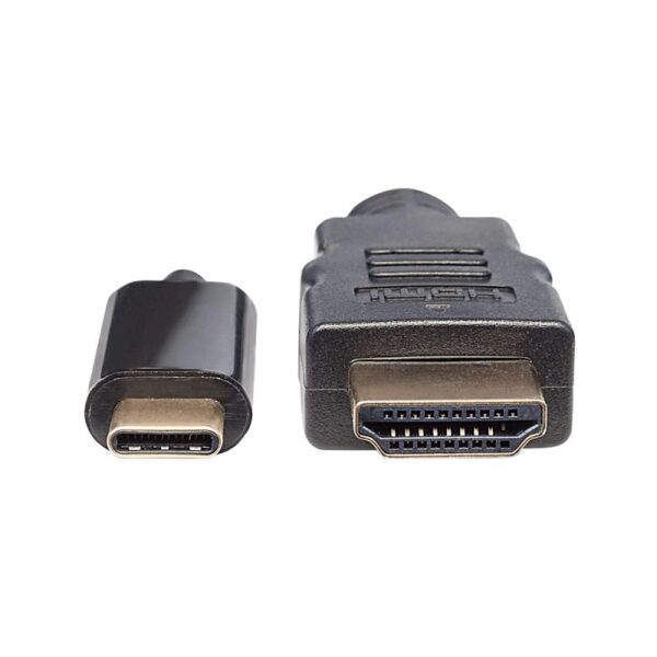 cable usb c/hdmi m/m 1m manhattan 152235 4k/30hz negro bolsa