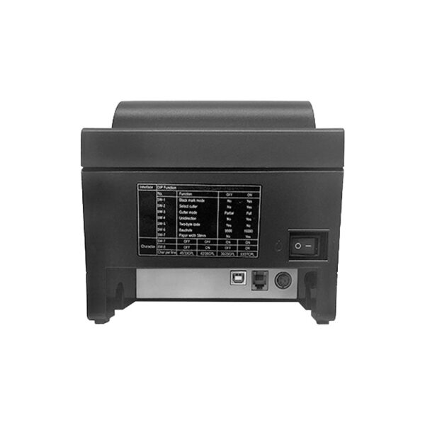impresora 3nstar matricial recibos 3" rpi007 usb/bivolt/esc/pos negro cab/usb
