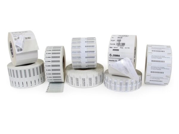 etiqueta adhesiva para impresora de etiqueta zebra term direc 8000dlabl ld r4lf5p 4"x1020"