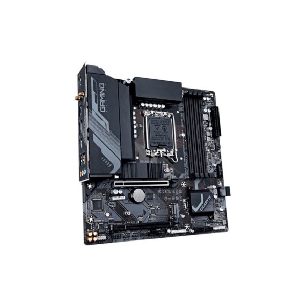 placa madre gigabyte 1700 b760m gaming x ax ddr5 s/r/hdmi/dp/2m2/wifi/usb/matx