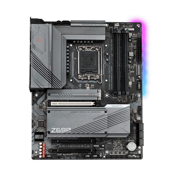 placa madre gigabyte 1700 z690 gaming x ddr4 s/r/hdmi/dp/4m2/usb3.2/atx/rg