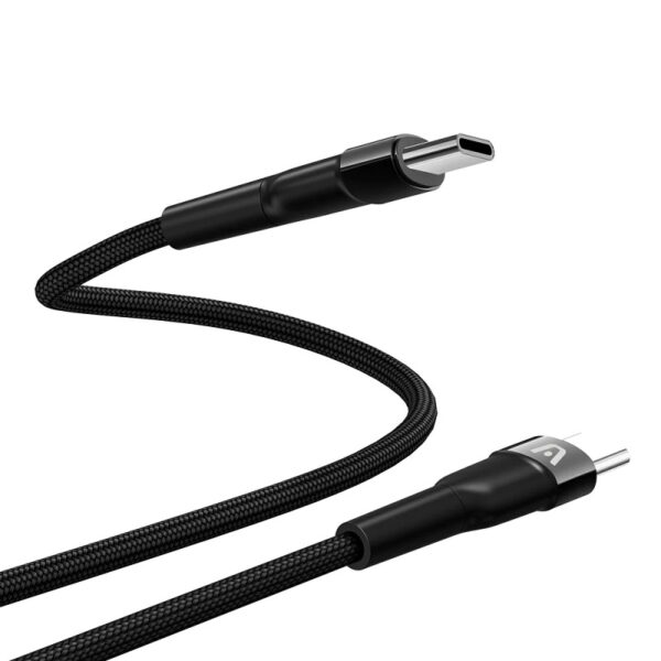 cable argomtech arg cb 0048bk lightning type c 65w 3m