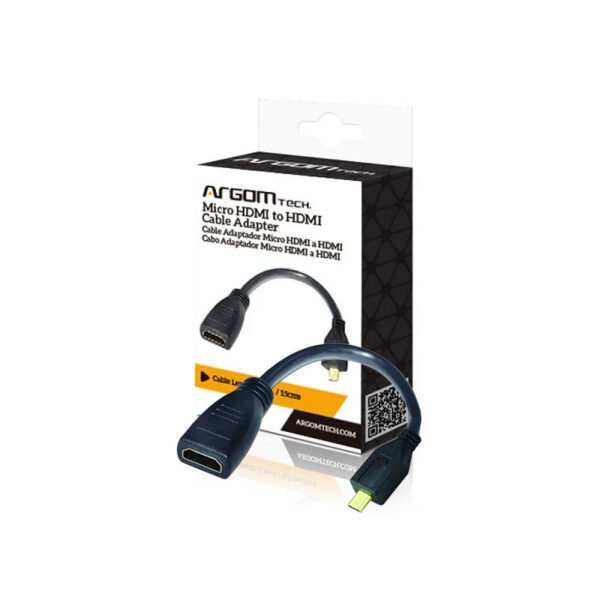 cable argomtech arg cb 0054 micro hdmi a hdmi