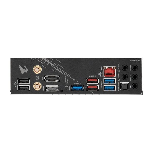 placa madre gigabyte aorus elite ax v2 b550 am4 s/r/hdmi/dp/2m2/wifi/dd4/atx
