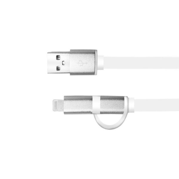cable argomtech arg cb 0058 lightning+micro usb 2.0
