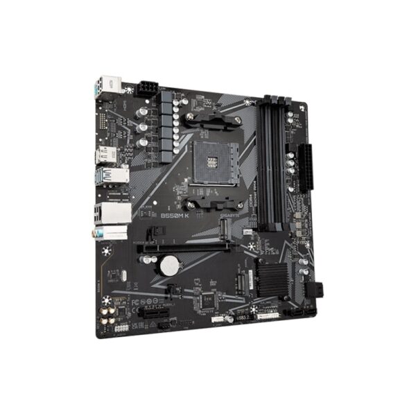 placa madre gigabyte am4 b550m k s/r/hdmi/dp/2m2/ddr4/usb3.2/matx