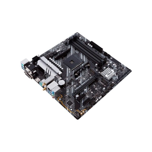 placa madre asus am4 b550m a ac prime v/s/r/hdmi/dvi/wifi/2m2/ddr4/usb3.2/matx