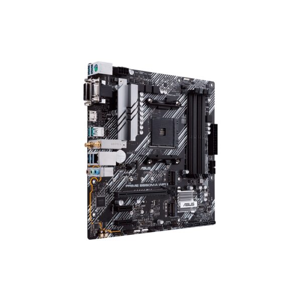 placa madre asus am4 b550m a wifi ii prime v/s/r/hdmi/dvi/2m2/ddr4/usb/matx d