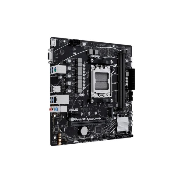 placa madre asus am5 a620m k ddr5 prime v/s/r/hdmi/m2/usb3.2/matx d