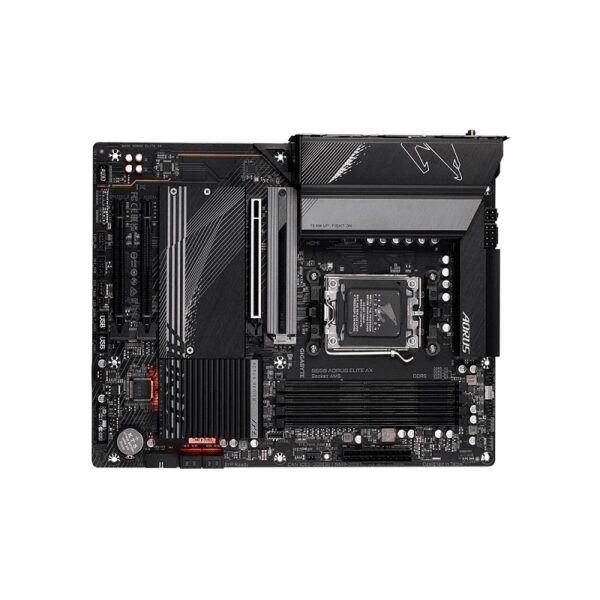placa madre aorus am5 b650 elite ax ddr5 gigabyte s/r/hdmi/dp/3m2/usb/wifi/at