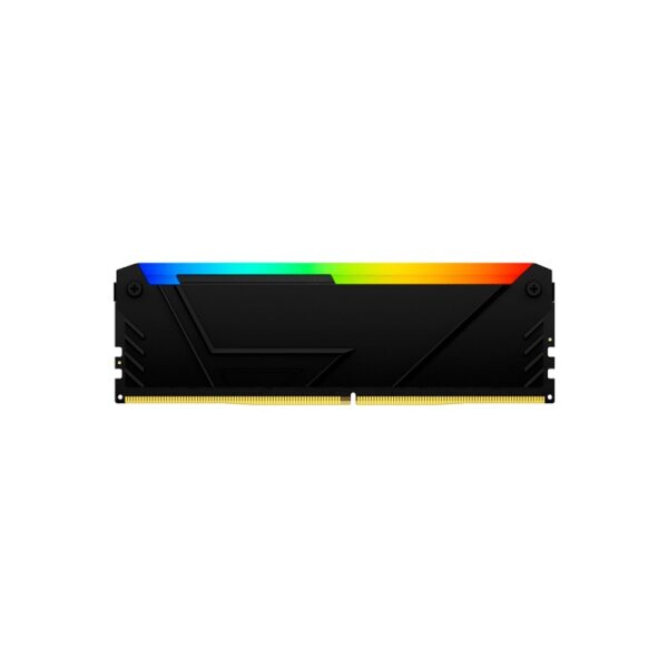 memoria ram kingston ddr4 16g 2666 fury beast bk kf426c16bb2a/16 rgb xmp