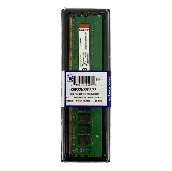 memoria ram kingston ddr4 32g 3200 kvr32n22d8/32