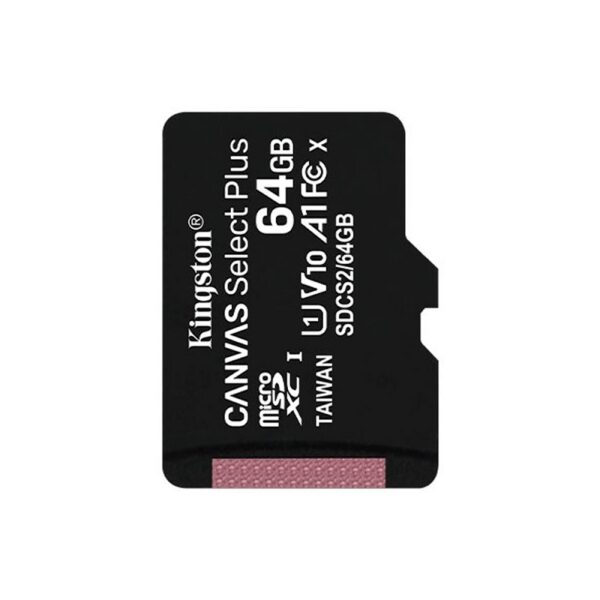 memoria kingston micro sd 64gb sdcs2/64gb 100/85 canvas select plus c/ada