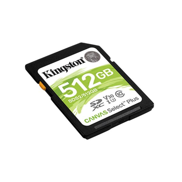 memoria kingston sd 512gb sds2/512gb 100 canvas select plus sdxc class 10
