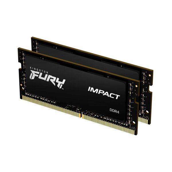 memoria ram para notebook ddr4 kingston 16g 2666 fury impact kf426s16ib/16