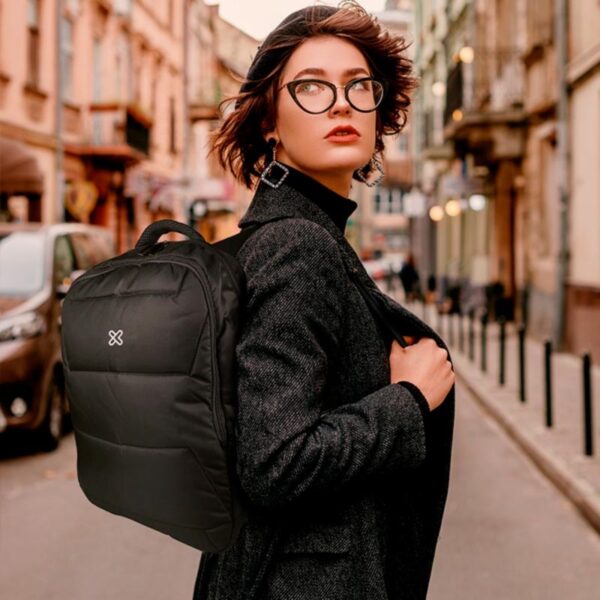mochila klip xtreme 15.6" knb 426gr monaco gris