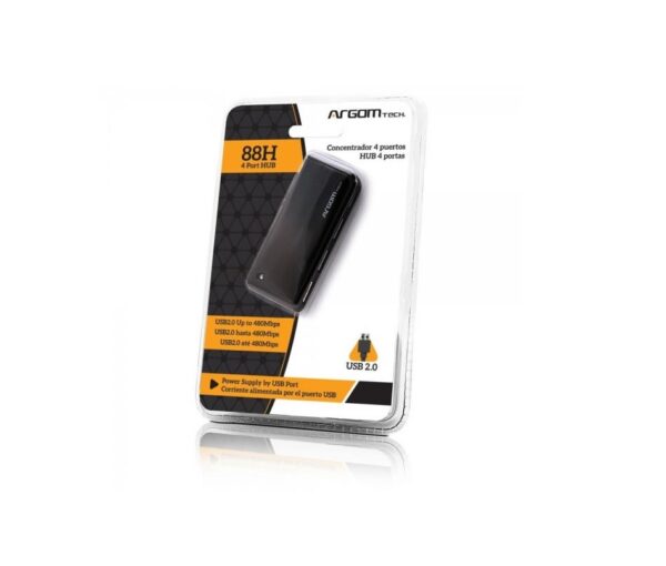 cable argomtech arg ub 0088 usb 2.0 4 multi puertos