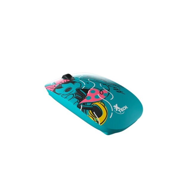 mouse xtech wir xtm d340mm minnie mouse 1600dpi/4 bot/turq