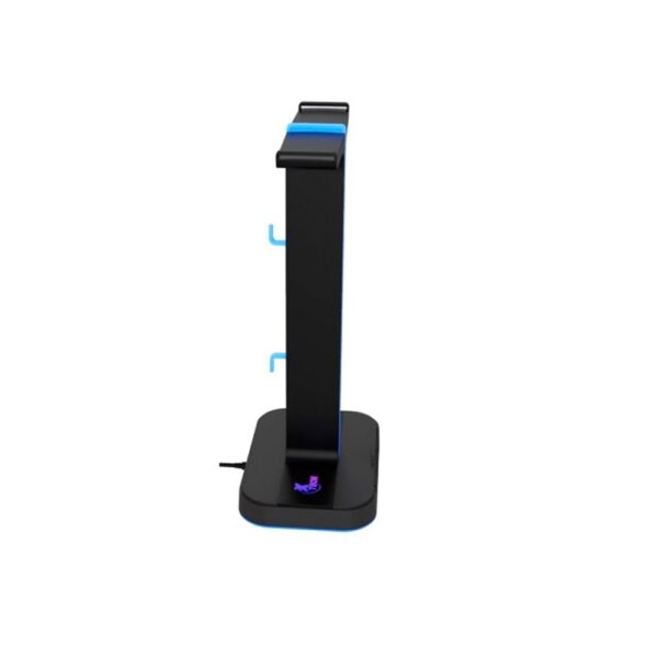 soporte para auricular xtech xth 690 yurei rgb/2usb/negro