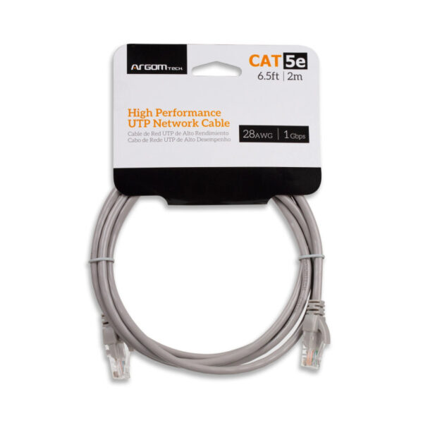 cable de red cat5 argomtech arg cb 1502 2m gris