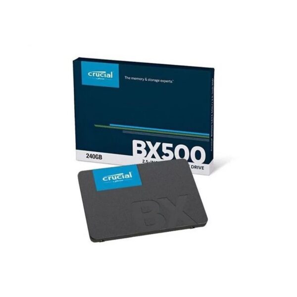 ssd crucial 2.5 sata3 240gb bx500 ct240bx500ssd1 540/500mb/s