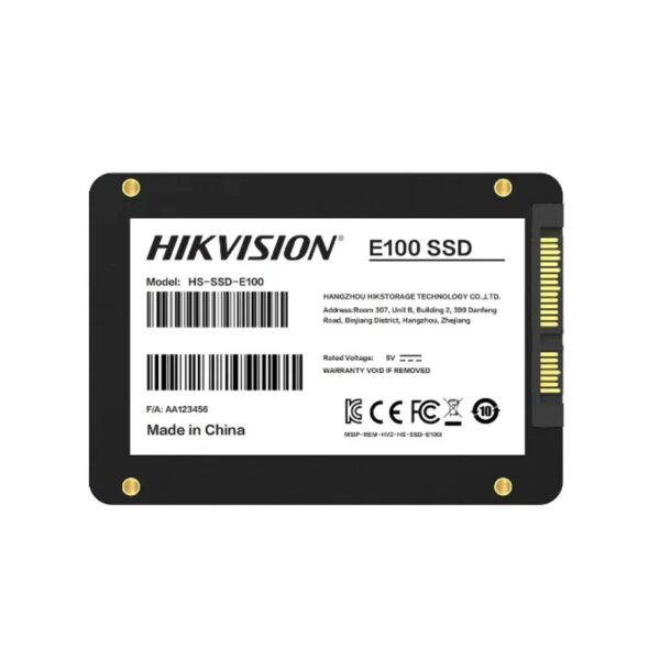 ssd hikvision 2.5 sata3 2tb e100 hs ssd hikvision e100 2048g 560/520