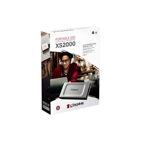 ssd externo kingston 4tb sxs2000/4000g usb c 3.2