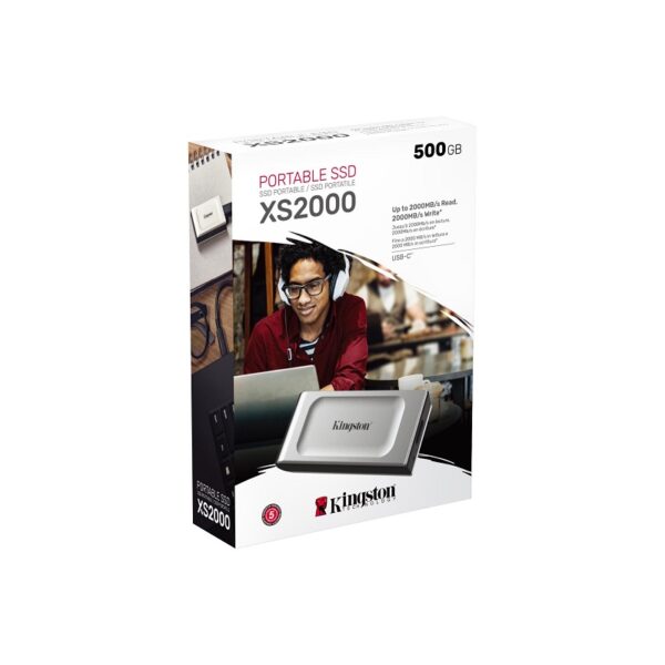 ssd externo kingston 500gb sxs2000/500g usb c 3.2