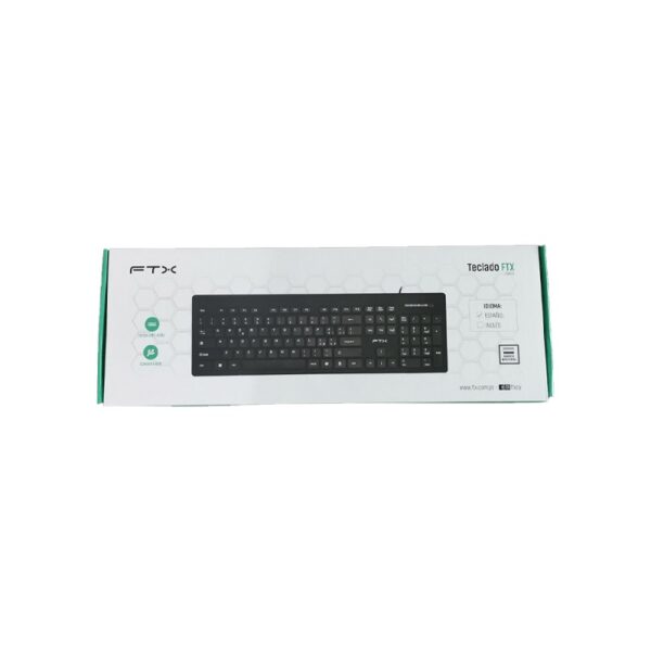 teclado usb ftx ftxk100s espaÑol