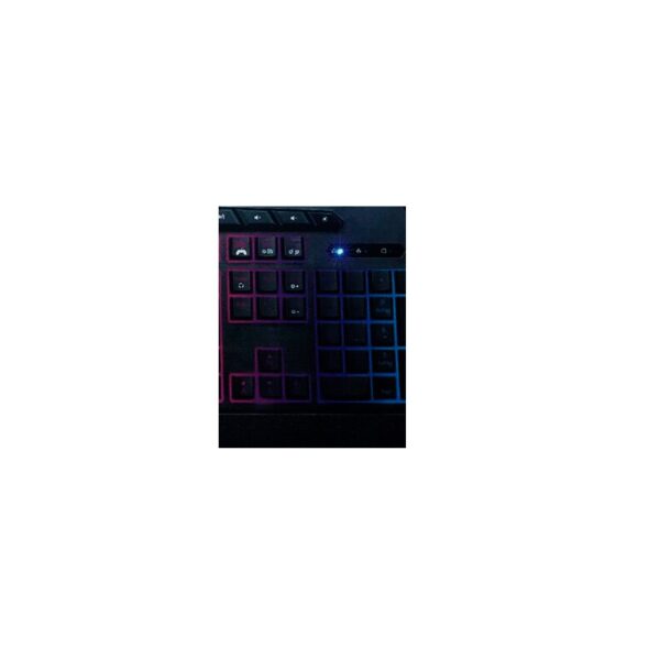 teclado usb gamer ftx ftxk623 multimedia/rgb/esp