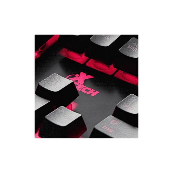teclado gamer xtech usb xtk 520s revenger mult/led/3 col/esp