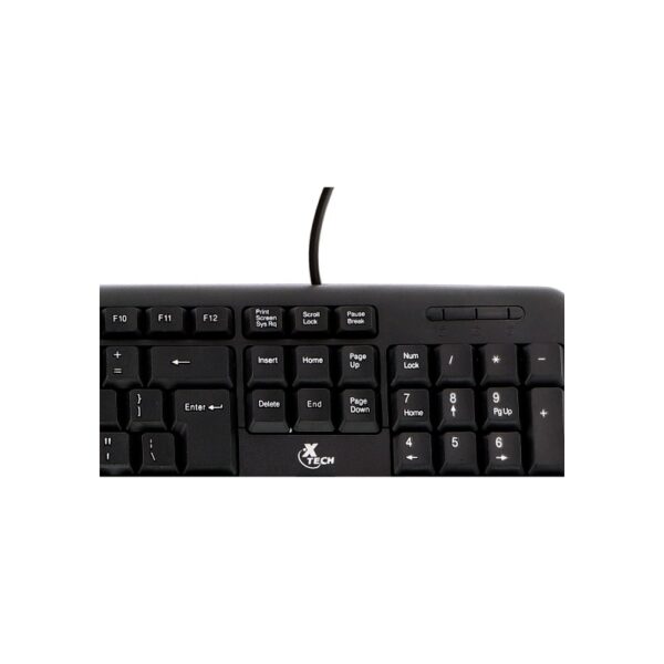 teclado xtech usb xtk 092s esp/negro