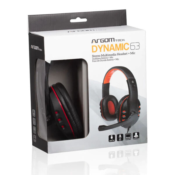 auricular argomtech arg hs 0063 dynamic