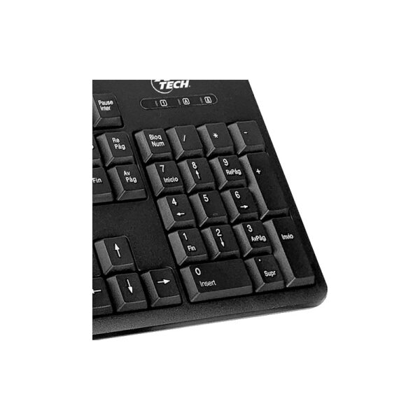 teclado+mouse xtech usb xtk 301s esp/negro