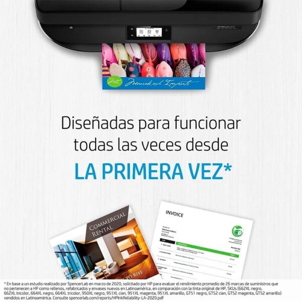 tinta hp cabezal negro x4e75al smart tank