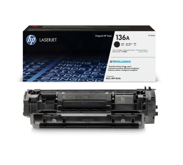 toner hp 136a negro w1360a mfp m236