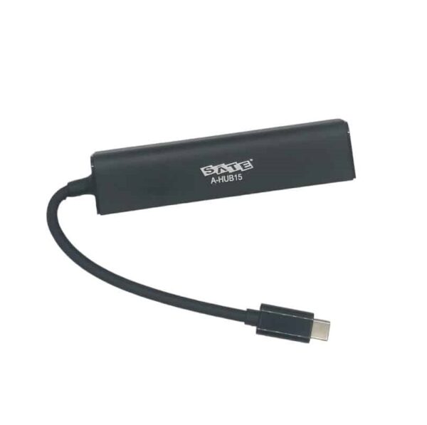 adaptador sate hub usb c 4p a hub15 3.0