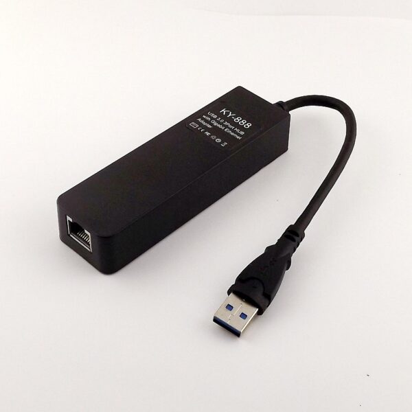 adaptador usb 3.0 a rj45+3p usb