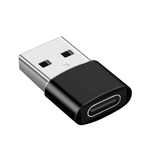 adaptador sate al 11 usb a usb c negro