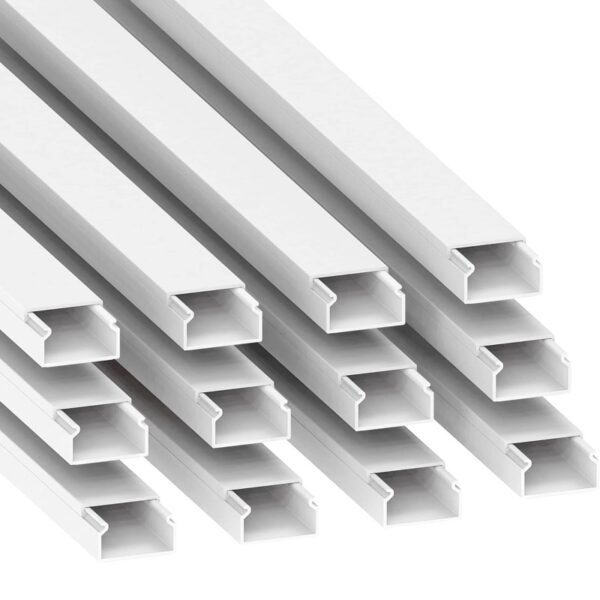 canaleta plastica con adhesivo 20x10