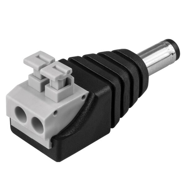conector macho a presion dc p4