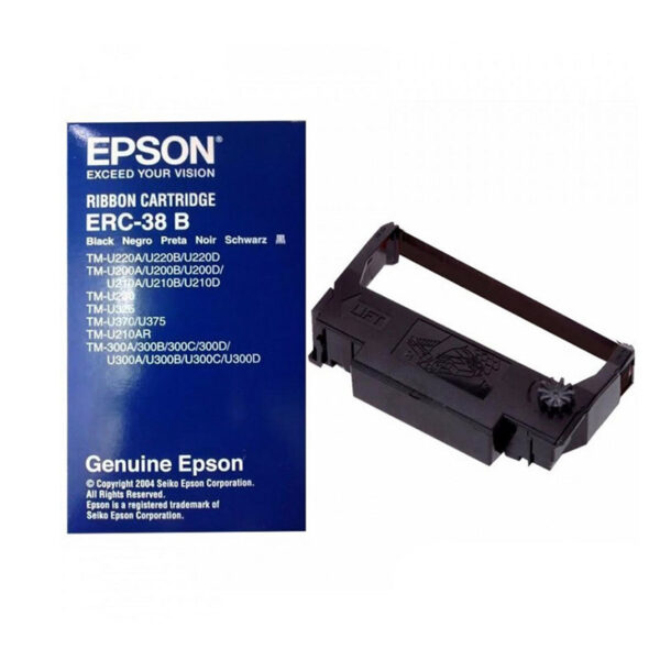 cinta epson erc 38b serie tm 220/300