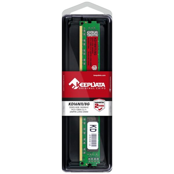 memoria ram keepdata ddr3 8gb 1600 mhz