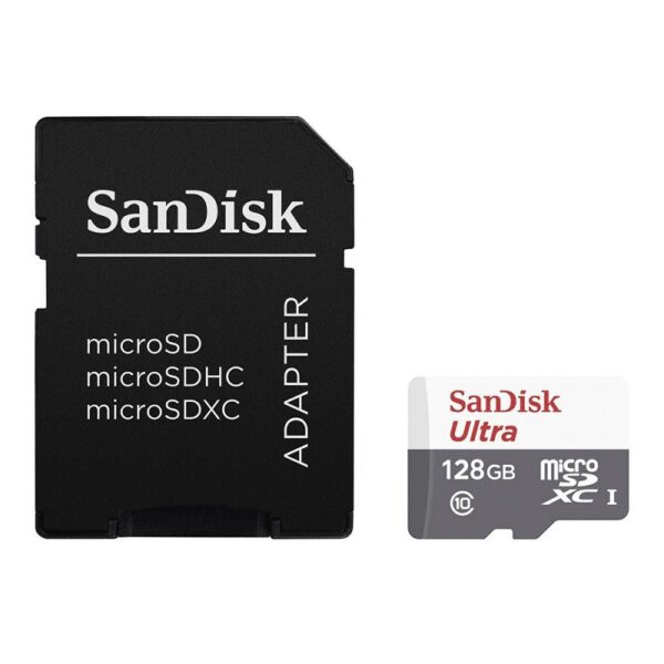 memoria sandisk micro sd 128gb ultra 80mb/s c10