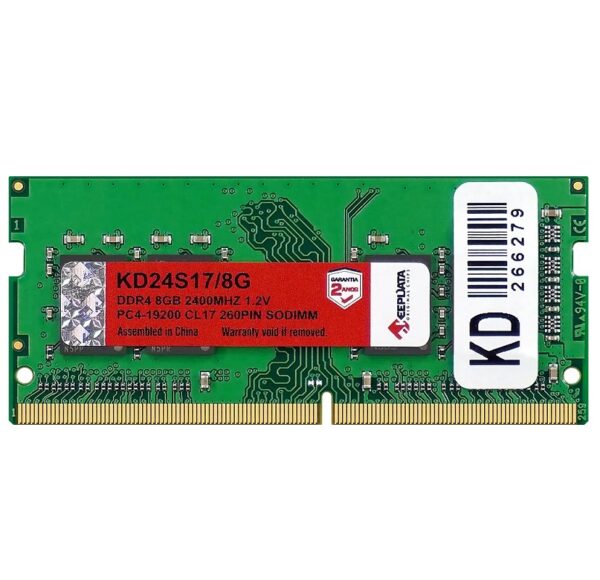 memoria ram para notebook ddr4 keepdata 8gb 2400mhz