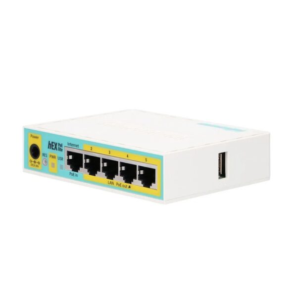 mikrotik routerboard rb750upr2 hex poe lite